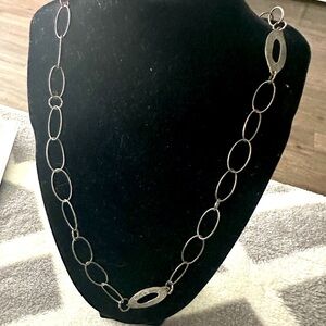 Silpada linked SS necklace